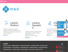 Tablet Screenshot of jkmed.pl